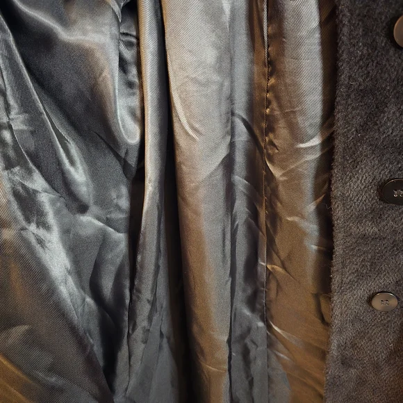 Jones New York Womens Black Trench Coat - Picture 3 of 6